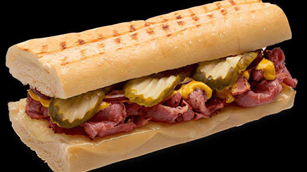 Pastrami Melt · Hot Pastrami and provolone cheese - all grilled to perfection on your choice of bread.