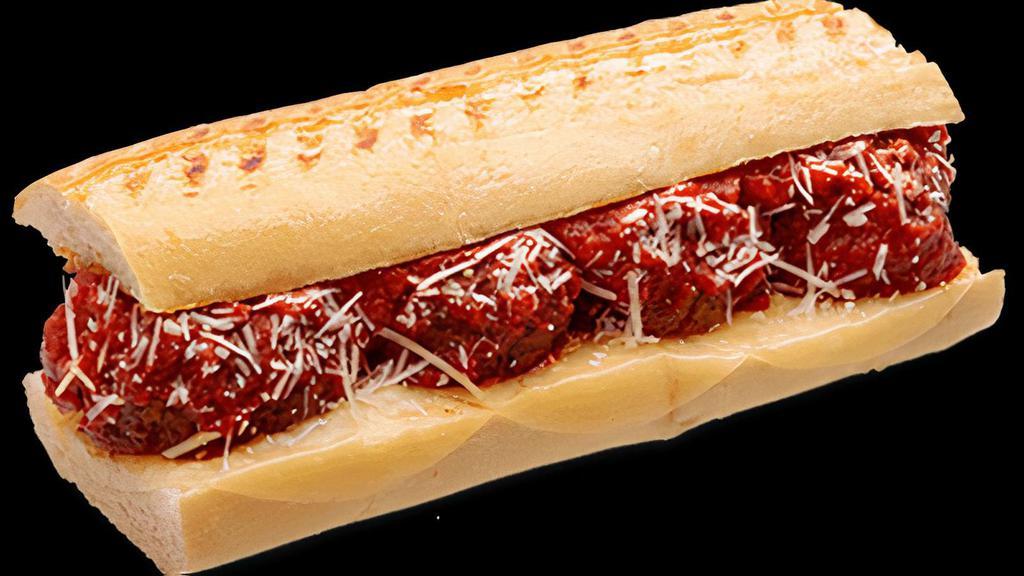  Meatball Marinara · Meatballs, flavorful marinara sauce and provolone cheese - all grilled to perfection on your choice of bread.