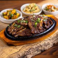 Grilled Beef Ribs · Grilled beef short ribs.