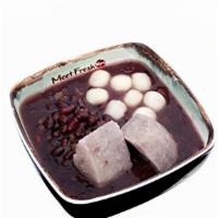 Purple Rice Soup #B · Taro, Red Bean, Boba