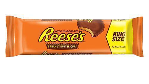 Reeses King size 2.8oz 4 P B cups · 4 peanut butter cups