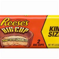 Reeses King Size 2.8oz 2 P B cups · two peanut butter cups