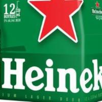 Heineken 12 pack  · bottles