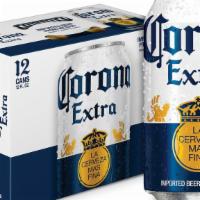 Corona 12 pack cans  · cans