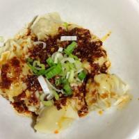 Red Oil Wonton · Hot and spicy.
