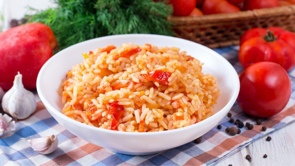 Spanish Rice (5 oz.) · Homemade fluffy Spanish rice.