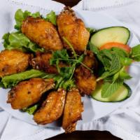 Cánh Gà Chiên Nước Mắm  · Deep fried wings with fish sauce