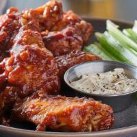 Breaded BBQ Wings · Breaded bbq chicken wings