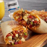 Breakfast Burrito · Your choice of Johnsonville® sausage, bacon, ham, or Impossible sausage with creamy scramble...