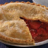 Whole Strawberry Rhubarb Delight Pie · Sliced Oregon and Washington-grown strawberries marry with rhubarb from Vancouver, BC for a ...