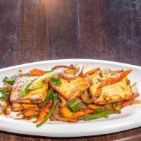 Dry Cooked Paneer · Signature dishes. Spicy level 1. Paneer, celery, szechwan peppers, and Thai chilli.