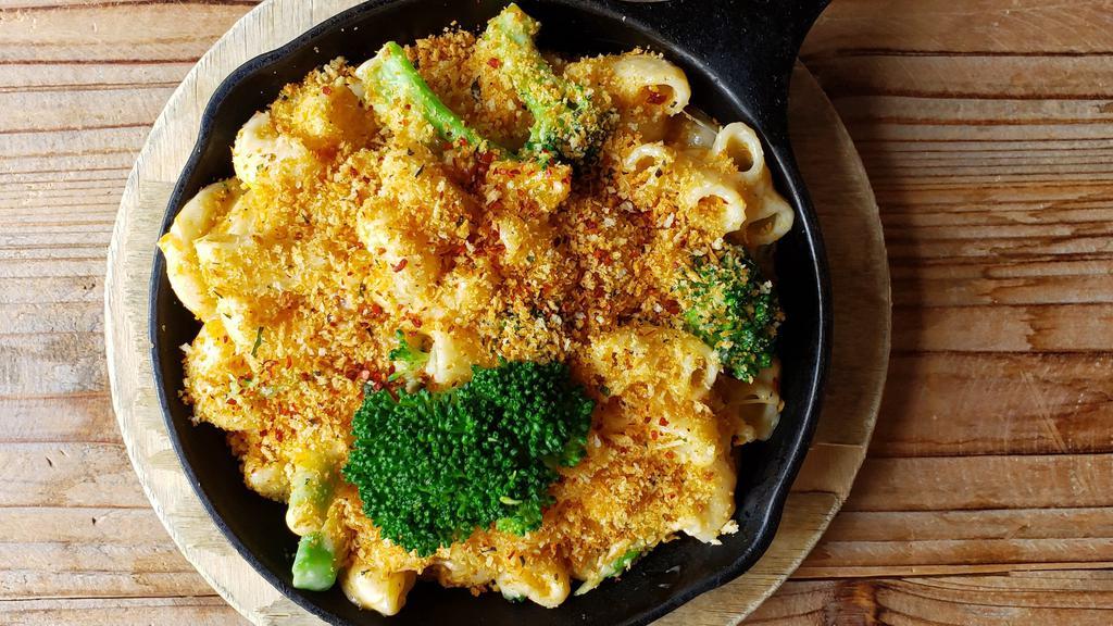 New Brocklin' Mac · Broccoli and cheddar combination is a classic, now in mac form. How can you go wrong?
