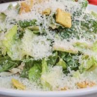 Caesar Salad · parmesan cheese, grilled bara croutons