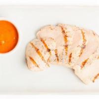 Roasted Chicken Breast · with Harissa Sauce, served cold