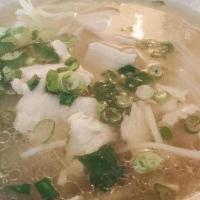 Vegetable Noodle Ginger Soup · Thai-style soup with homemade broth. Vegetable Noodle Ginger Soup Vegetarian