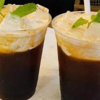 Thai Ice Tea w/ Coconut Milk · 
