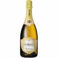 Korbel Chardonnay (750 Ml) · With bold California style, this unique creation combines the lightness and sophistication o...