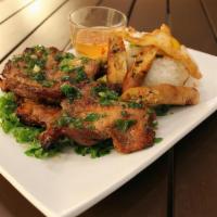 Five Spice Chicken & Fried Spring Rolls · 