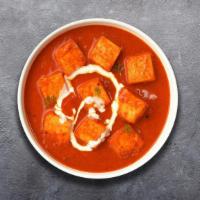 Buzzer Butter Paneer Masala · (Gluten-Free) Fresh paneer cooked in a perfect blend of mouthwatering, rich, creamy, and but...
