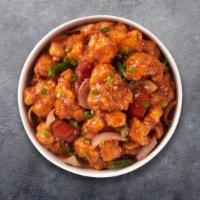 Gobi Machurian Bowl (Chow Mein) · (Vegan) Cauliflower stir fried with a special Indo-Chinese Manchurian sauce and spices serve...