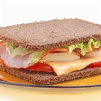 Turkey Sandwich · Delicious sandwich topped with Turkey. Prepared to customer's order of toppings.