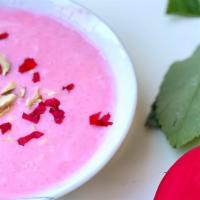 Rose Kheer · rose flavored rice pudding