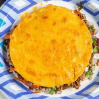 Quesabirria · Corn tortilla, cheese, beef Birria, cilantro, red onion.

*our birria is made with beef, if ...