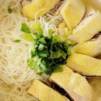 #3 Chicken Vermicelli · Chicken Bone in Meat, Vermicelli Rice Noodles in Chicken Soup
