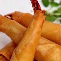 #18 Finger Fried Shrimps · Crispy Fried Shrimps Serve in Spicy Sweet Sauce (5pcs)