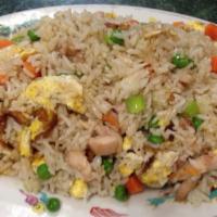 Chicken Fried Rice · Stir-fried rice.
