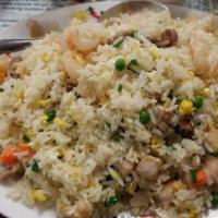 Combination Fried Rice · Stir-fried rice.