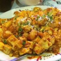 Spicy Shrimp with Tofu · Spicy.