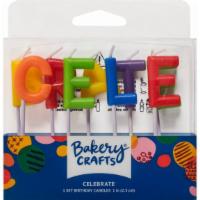 Celebrate Letter Candles · 