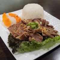 11 - BBQ Pork with Rice - 炭燒豬肉飯 - Cơm Thịt Nướng · 