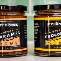 Mr. Dewie's Vegan Sauces · Great over ice cream, drizzled on your favorite brownies, the perfect dipping sauce for your...