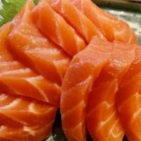 Sake Sashimi · 10 pieces, please specify smoked or fresh salmon