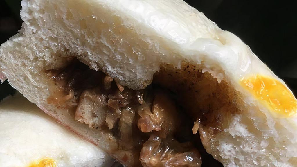 Manapua (Char-siu Bao) · A.K.A Bao Bun. Made on Oahu, char-siu pork filled steamed sweet bun and a side of hot mustard sauce