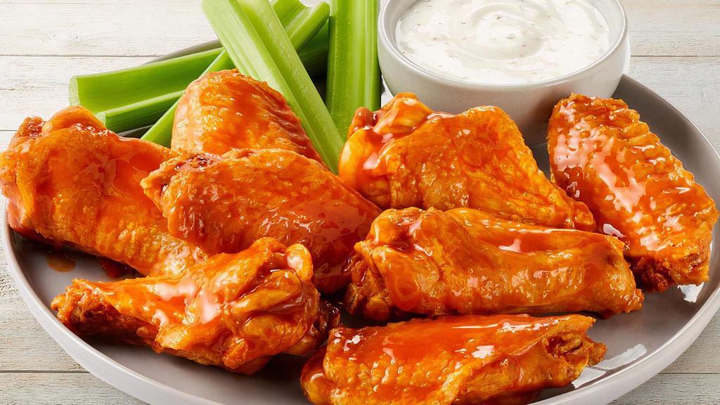 8 Traditional Wings · Traditional bone-in wings with styles that go way beyond Buffalo.