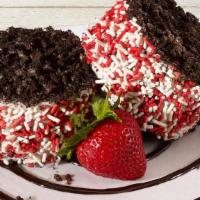 Oreo® Madness - Fully Stuffed · Better than ever! House-made giant OREO® cookies with Cookies & Cream ice cream, coated in r...
