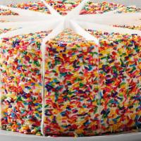 Carlo'S Bakery Rainbow Cake - Whole Cake · Take the whole cake home! Six layers of rainbow-colored cake filled high with a sweet vanill...