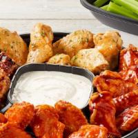 Traditional Wings Platter - Small · Traditional Wings with your choice of sauce.