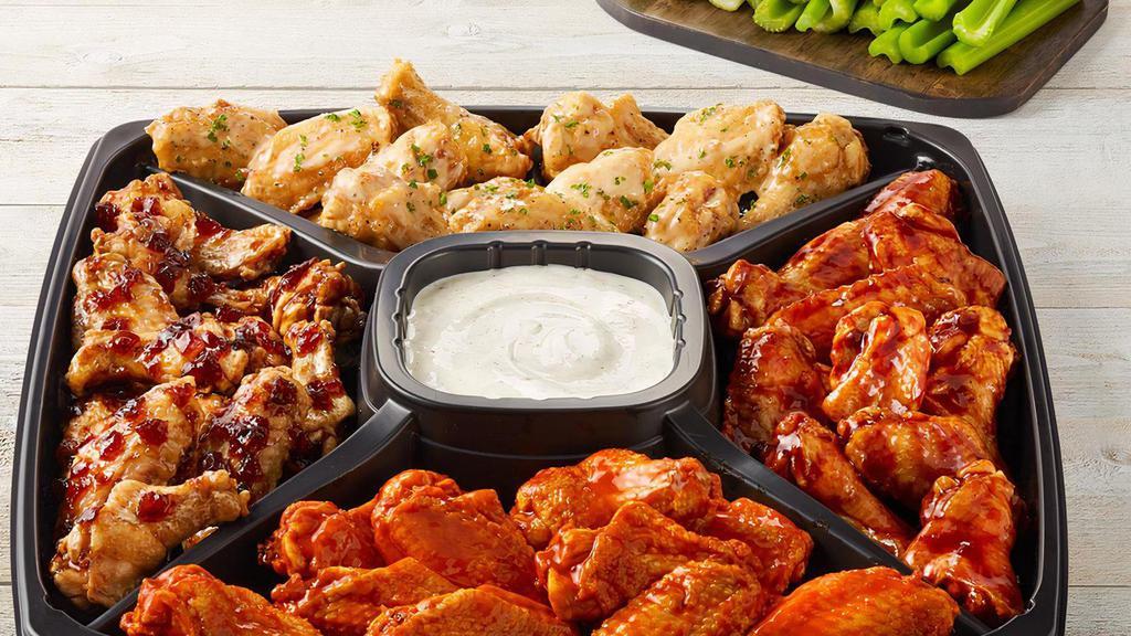 Traditional Wings Platter - Large · Traditional Wings with your choice of sauce.
