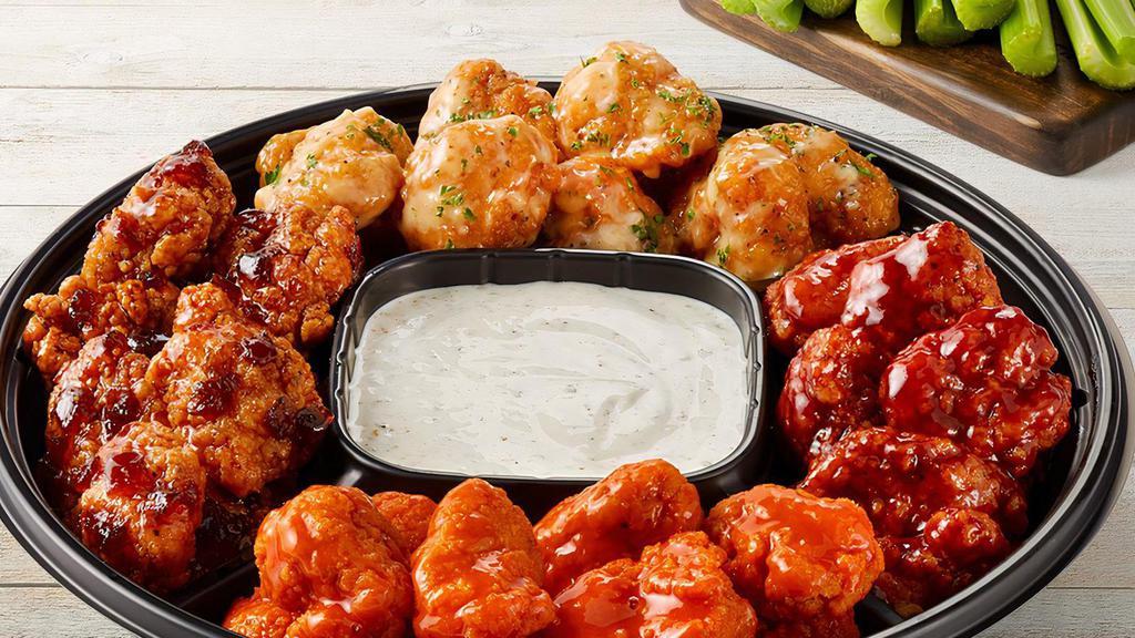 Boneless Wings Platter - Small · Boneless Wings with your choice of sauce.