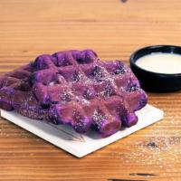 Ube Mochi Waffle |紫薯 · 