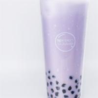 Taro Bubble Milk Tea · Boba Included - Specify in comments if you don't want boba