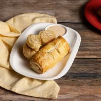 Chicken Roll · Flaky pastry filled with savory shredded chicken.