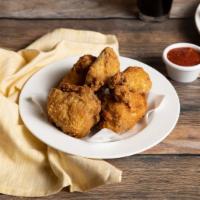 Mirchi’s Fried Chicken (5 Pieces) · Mirchi’s favorite. Freshly marinated in our own spicy blend and pressure fried till golden b...