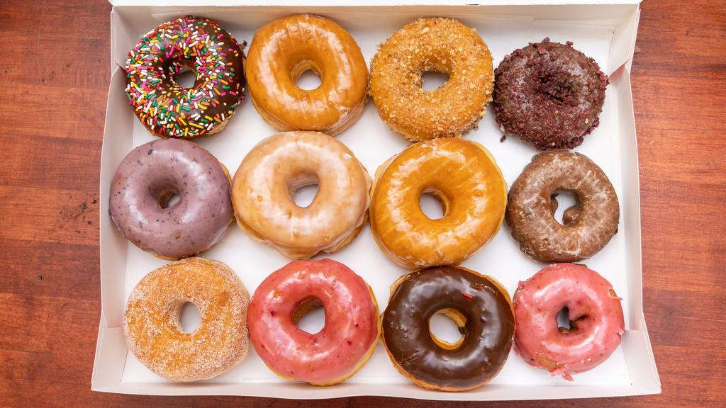 Mix Half Dozen Donuts · Included all small size donuts only ( raised and cake)
