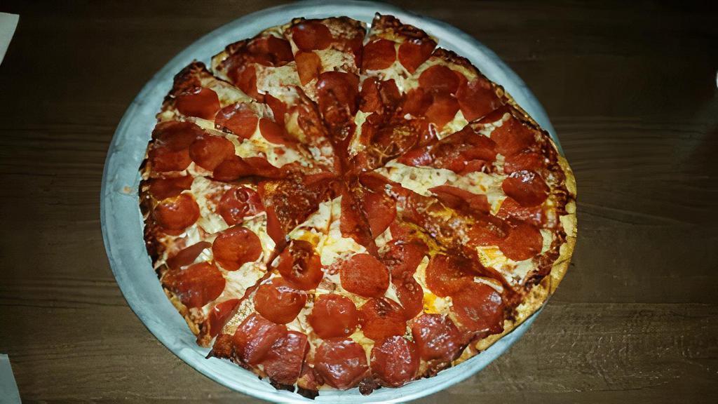 Small Pepperoni · Pepperoni, Cheese and Sauce.