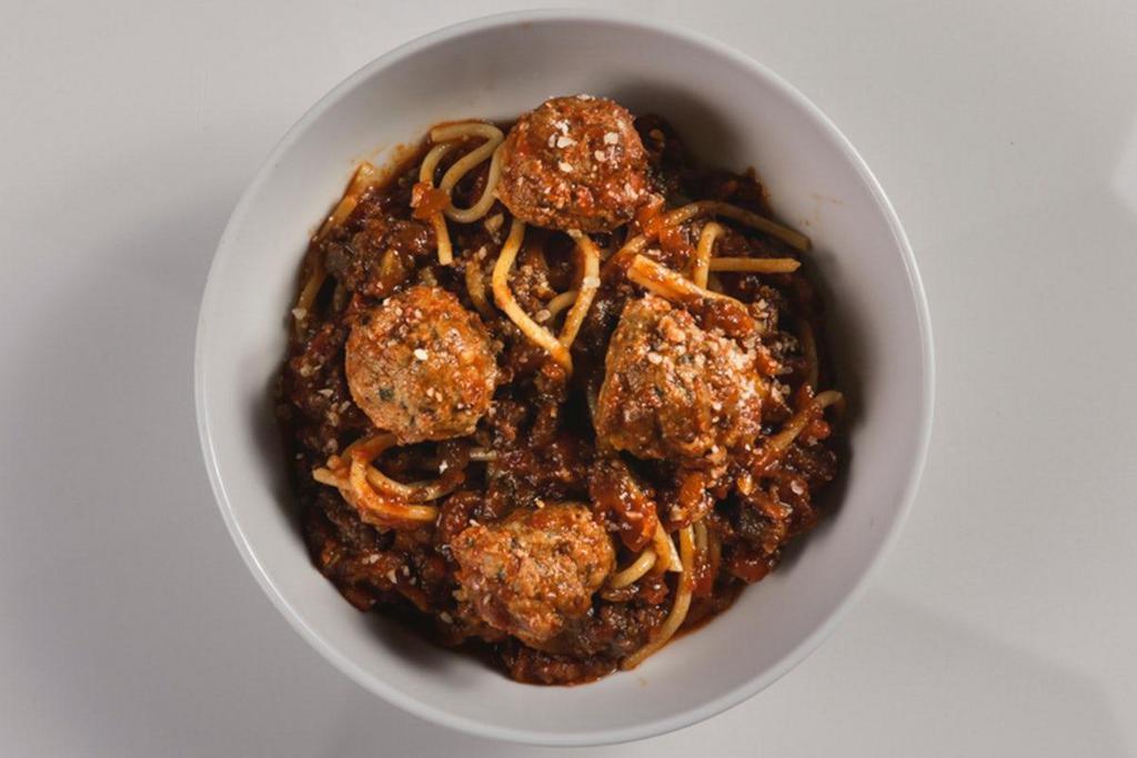 Spaghetti + Meatballs · 